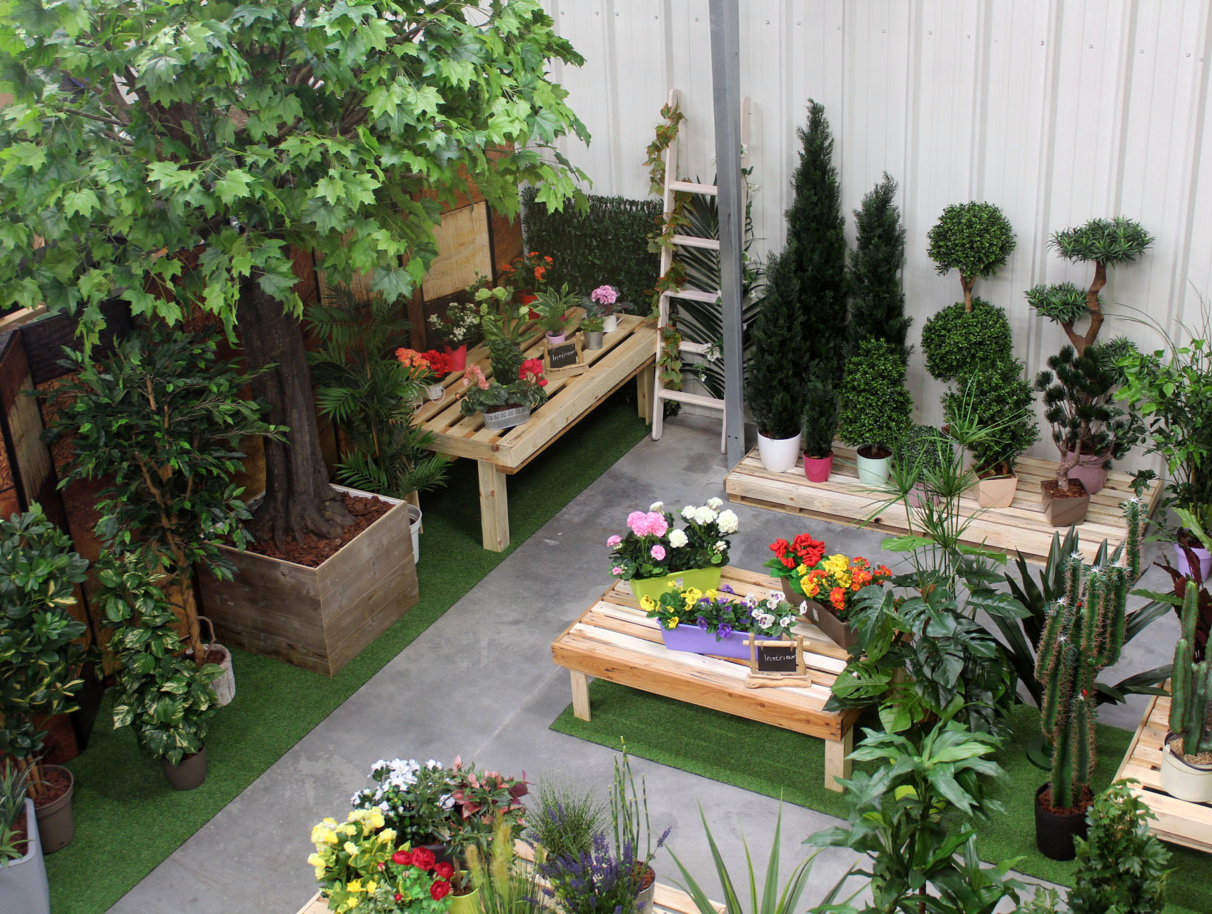 Showroom plantes artificielles